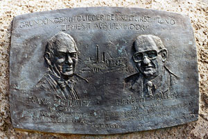 Portraits von Herbert Müller und Franz Zettwitz